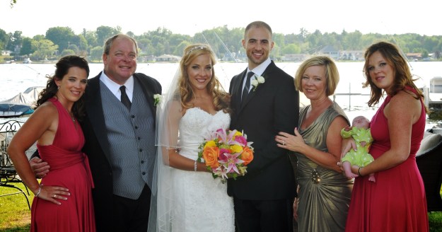 My family at our Wedding this June, Conneaut Lake, PA 