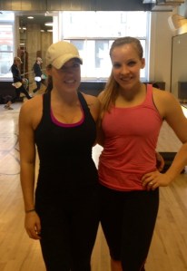 After Caitlin's class