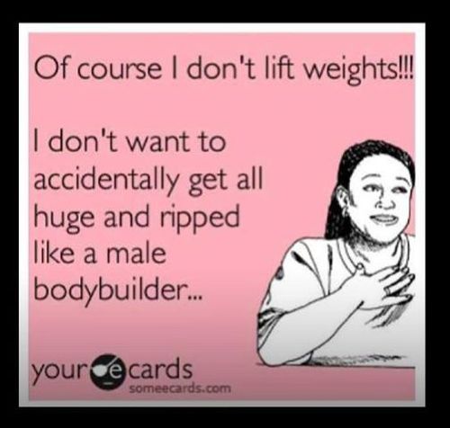 I don't want to get huge